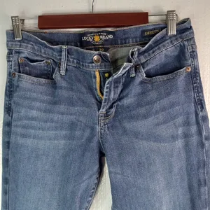 Lucky 8 30x30 Sweet N Low Medium Wash Boot Cut Jeans with Contrast Stitching thumbnail 10