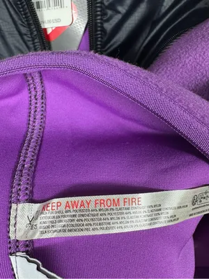 FP Movement‎ Go The Distance Fleece Jacket S Red Violet Black $198 NWT thumbnail 9