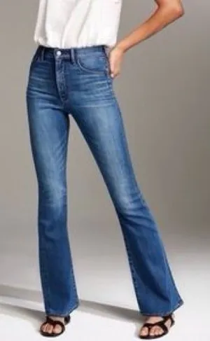 Denim Forum Aritizia‎ The Jane MidRise Bootcut denim Jeans thumbnail 1