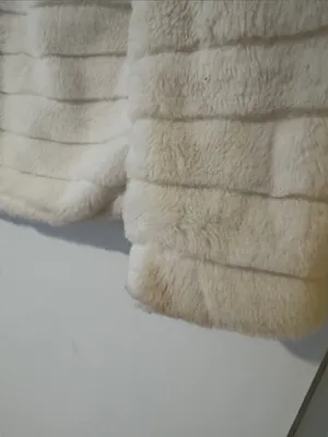Katydid Cream Faux Fur Open-Front Jacket thumbnail 6