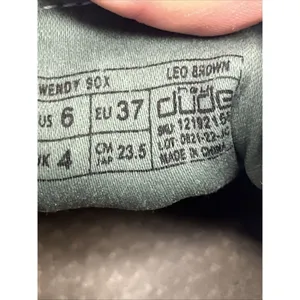 Hey Dude Shoes Wendy Sox Leo Brown Women’s Size 6 Slip On Loafer Fabric Leopard thumbnail 6