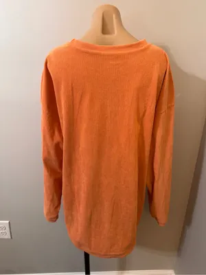 Jolene Dolly Parton Dollywood Orange Pink Sweatshirt Top 2XL Corduroy thumbnail 3
