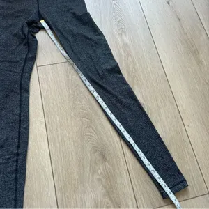 Lululemon Wunder Under Pant III Heathered Herringbone Heathered Black Size 6 thumbnail 10