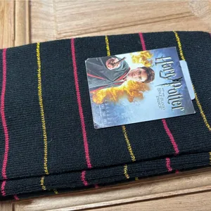 Harry Potter Gryffindor Scarf - Black with Red & Gold Stripes thumbnail 3