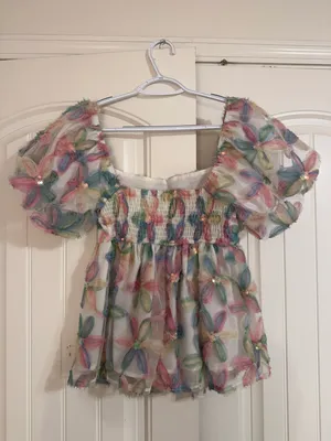 &merci floral top thumbnail 4
