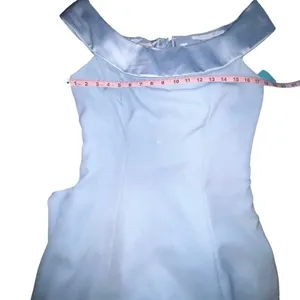 ALFRED ANGELO LIGHT BLUE‎ FORMAL MAXI DRESS STYLE 6301 SLEEVELESS SIZE 11/12 New thumbnail 5