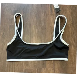 Lioness Swim Amour Top Soulmate Bottom Bikini Set‎ Onyx Black White L/M NWT thumbnail 9