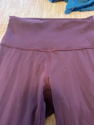 Dark Red Lululemon Leggings thumbnail 3