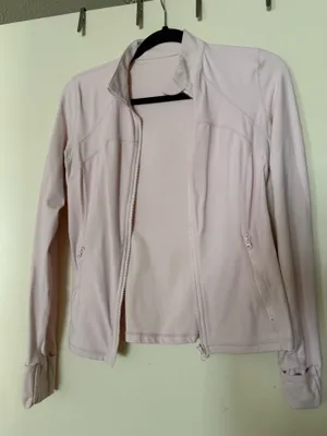 Glow mode zip up athletic jacket thumbnail 1