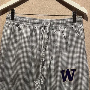 Concepts Sport University of Washington Gingham Check Pajama Pants Medium NWOT thumbnail 5