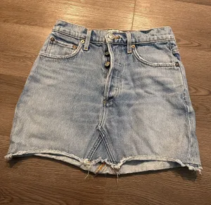 AGOLDE Denim Mini Skirt thumbnail 1