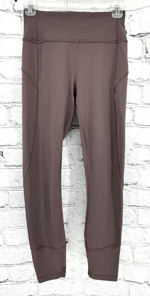 Lululemon In Movement Leggings Women's 6 25” Everlux Athleisure Gym FLAW thumbnail 1