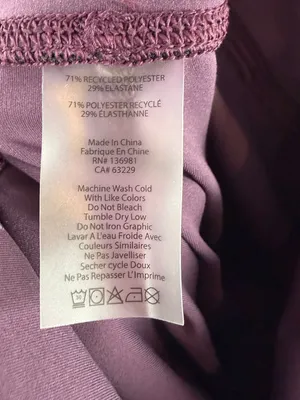 NWT Spiritual Gangster Spiritual Giselle‎ Boot Cut Pant in Midnight Plum Purple thumbnail 8