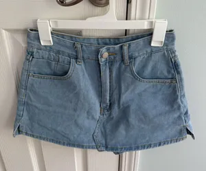 SHEIN Jean Skort thumbnail 1