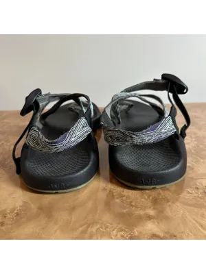Chaco Z/1 Classic Sport Sandals Purple Gray Jacquard Webbing Vibram Women's 8 thumbnail 3