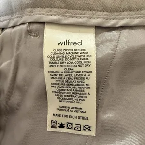 Aritzia Wilfred Alanya Wide Leg‎ High Rise Pant Womens 12 Gray Office thumbnail 6
