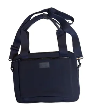 Dagne Dover Ryan Navy Neoprene Laptop Bag Work Tote 14x11” Shoulder Bag Unisex thumbnail 1