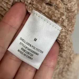 NEW Francesca’s Harper Heritage Chenille Knit Crop V-Neck Tan Sweater - Size M thumbnail 6