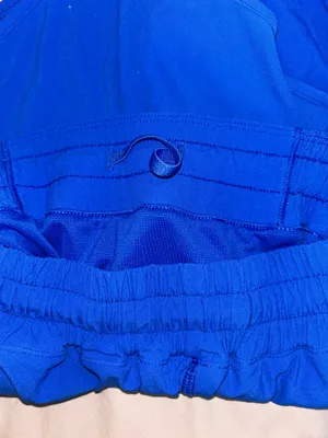 Lululemon Blue Hotty Hot Shorts 4" thumbnail 6