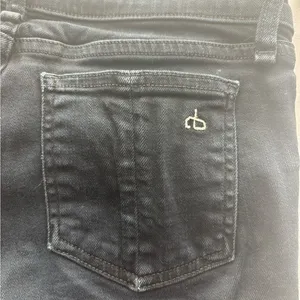 Rag & Bone JEAN Women 24 Skinny Indigo Blue Denim Pants Made in‎ USA thumbnail 12