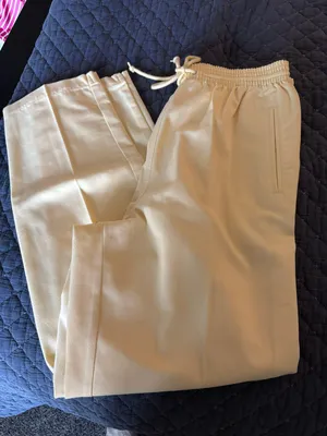 Hasting & Smith Size 12 Yellow Elastic Tie Waist Pants thumbnail 3