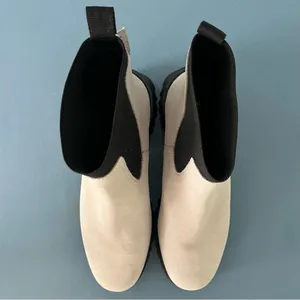 Nurture‎ Denali White Suede Water Resistant Lug Sole Platform Chelsea Boots thumbnail 5