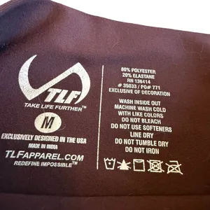 TLF Take Life Further Workout Shorts Athletic Stretch Gym Pilates Size Medium thumbnail 9