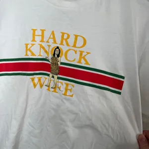 Ali Wong Womens Hard Knock Wife Merch T-Shirt Small thumbnail 6