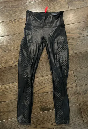Spanx Leather Moto Leggings thumbnail 1