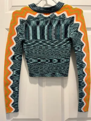 BDG Sweater Cropped V-Neck thumbnail 3