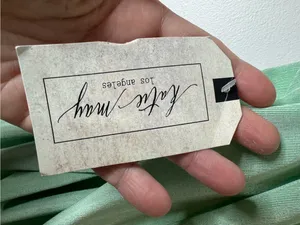 NWT Katie May REVOLVE A Cut Above Gown in Seagreen medium thumbnail 4