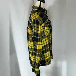 Angry Minnow Flannel Co Wichita State Shockers WuShock Plaid Shirt Medium M thumbnail 5