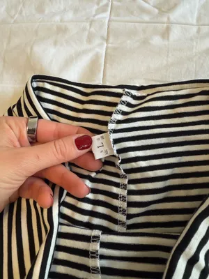 Amazon Stripe fold over micro short thumbnail 2