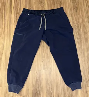 FIGS Zamora Technical Collection Navy Blue Jogger Scrub Pants Women's XL Petite‎ thumbnail 1