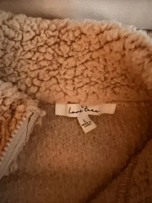 Fleece Pullover Tan thumbnail 2