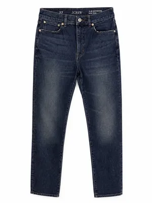 J. Crew 1996 Straight Leg Jeans Dark Wash Blue Denim Size 27 NWOT thumbnail 2