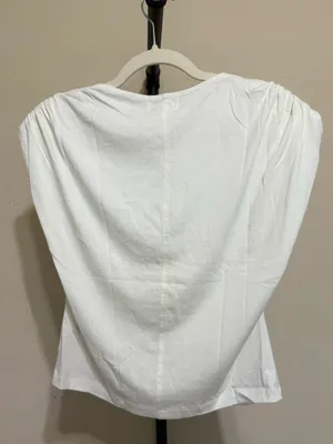 NWT Anthropologie x Nation Los Angeles Cotton Rebecca Boat-Neck Top thumbnail 5