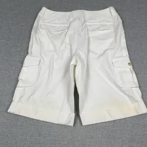 Lauren Jeans Company Ralph Lauren Shorts Womens 10 White Cargo Twill Cotton thumbnail 10