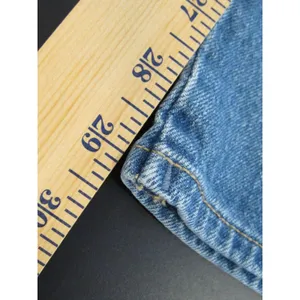 Old Navy Extra High Rise Sky-Hi Wide Leg Braided Trim Denim Jeans Womens Size 0 thumbnail 6