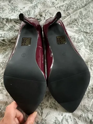Pretty Little Thing Red Pumps 7 thumbnail 5
