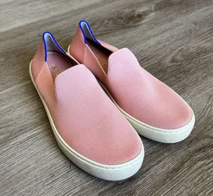 rothy’s RETIRED RARE the sneaker coral pink slip-on shoes limited edition 8 thumbnail 11