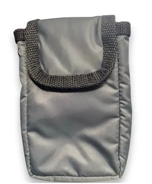 Small Gray Travel Pouch 3.5x5.5 thumbnail 1
