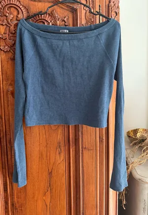 Dark blue Free People movement top thumbnail 1