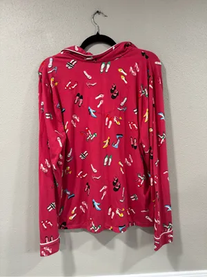 Kate Spade New York Red Fabulous Colorful Shoes Pajama Set thumbnail 6