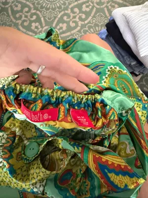 Vintage babydoll dress Green Size M thumbnail 3