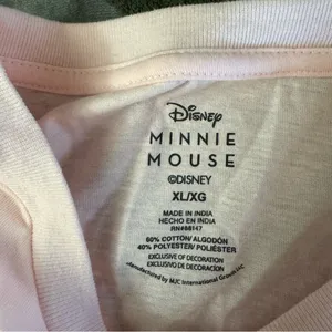 Disney Minnie Mouse T-shirt pink rainbow dreaming of paradise size XL thumbnail 5