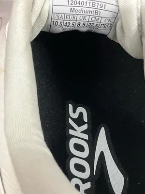 Brooks Trace 3 Womens Running Shoes White Black Grey 1204011D191 Size 10.5 B thumbnail 7