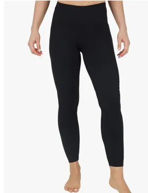 90 Degrees by Reflex 25” HR Power Flex Leggings in Black sz XL EUC thumbnail 2