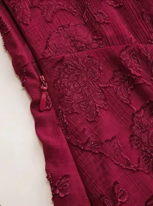 Cider Maxi Dress Wine Red thumbnail 4