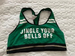 PINK Victoria’s Secret Christmas Sports Bra thumbnail 1